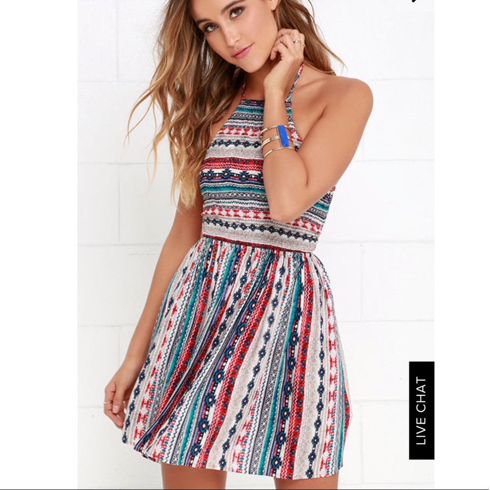 Lulu’s Halter Dress - Sundress